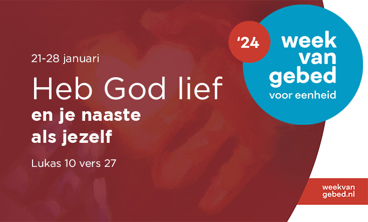 Week van Gebed 2024 in Leeuwarden, Friesland. Samen bidden met mensen uit alle kerken / gemeenten van Leeuwarden.